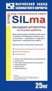 Смесь сухая штукатурная на цементном вяжущем "SILma" М-100
